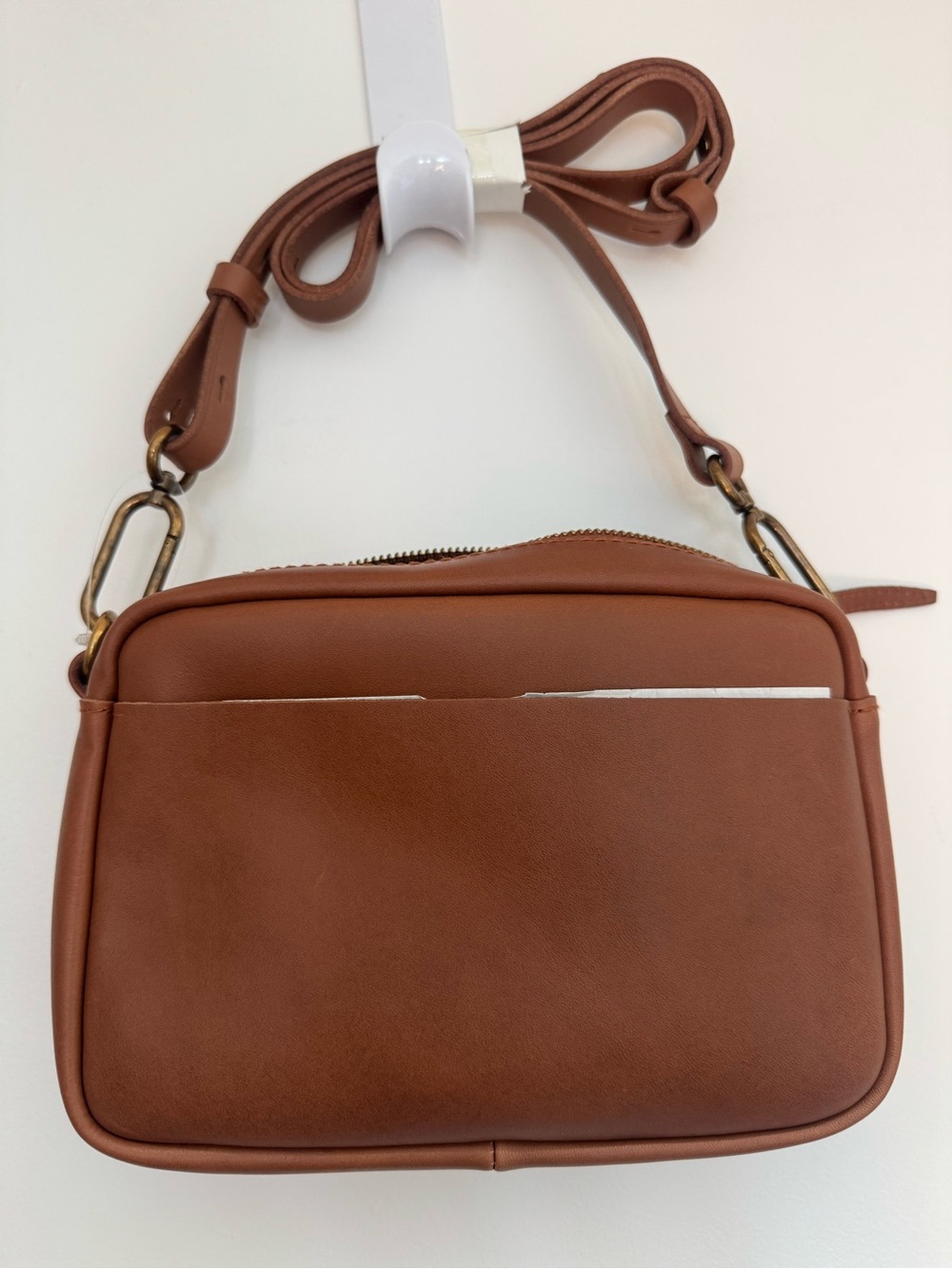 Madewell Transport Brown Leather Crossbody - Picture 7 of 14